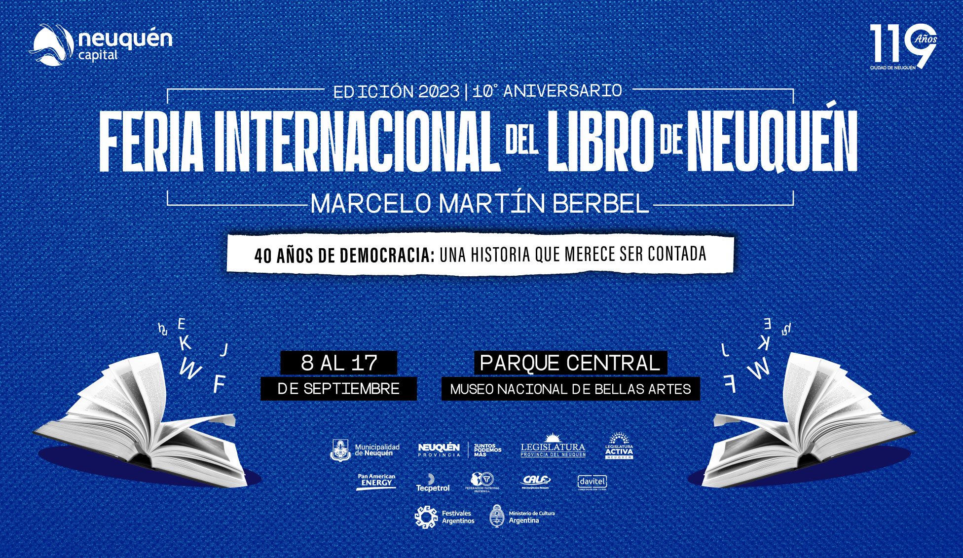 El Cedie Presente En La Feria Internacional Del Libro De Neuquén 2023